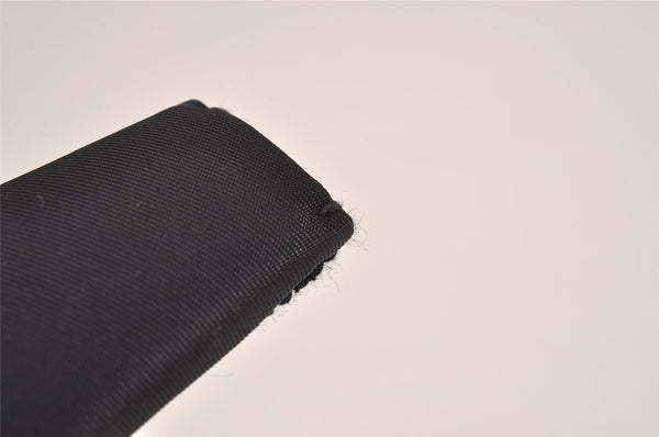 Authentic PRADA Nylon Tessuto Logo Head Band Black Box 5592J