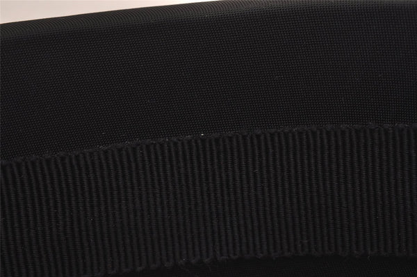 Authentic PRADA Nylon Tessuto Logo Head Band Black Box 5592J