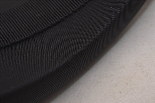Authentic PRADA Nylon Tessuto Logo Head Band Black Box 5592J
