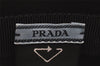 Authentic PRADA Nylon Tessuto Logo Head Band Black Box 5592J