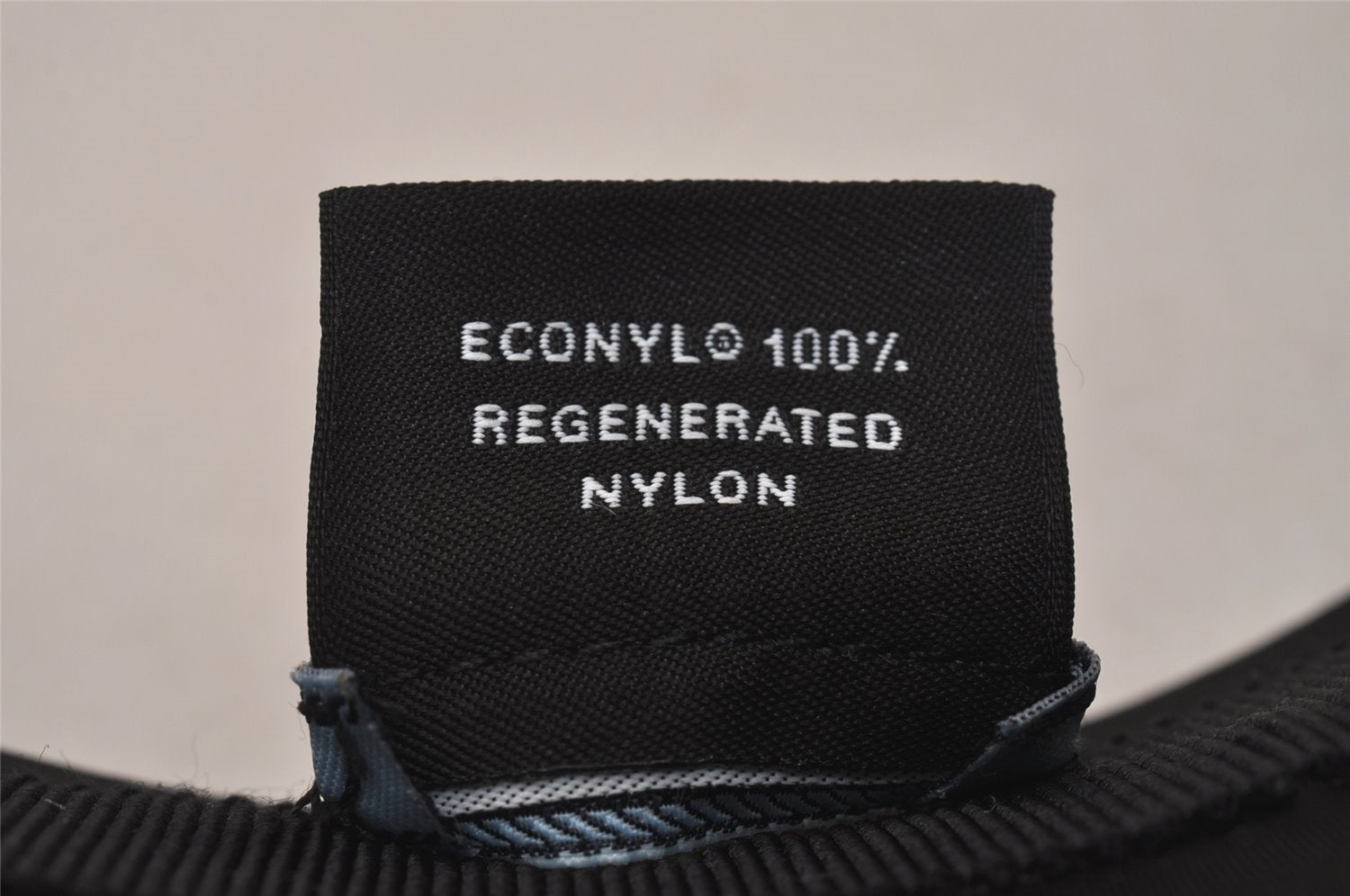 Authentic PRADA Nylon Tessuto Logo Head Band Black Box 5592J