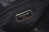 Authentic PRADA Nylon Tessuto Leather Shoulder Hand Bag Purse Black 5593I