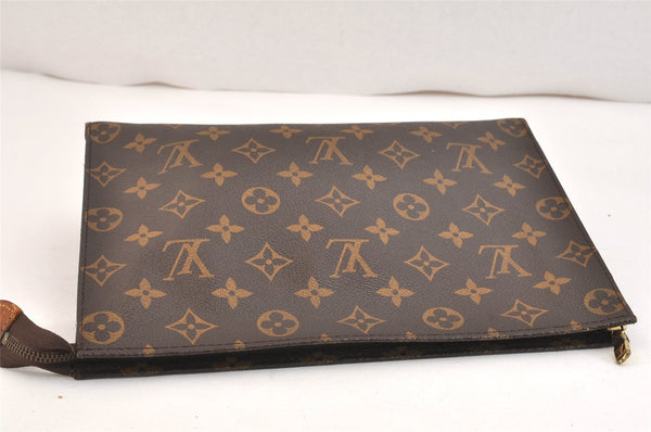 Auth Louis Vuitton Monogram Poche Toilette 26 Pouch Old Model LV Junk 5593K