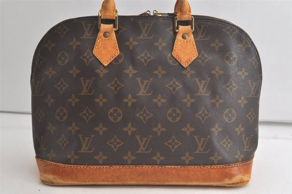 Authentic Louis Vuitton Monogram Alma Hand Bag Purse M51130 LV 5594K