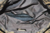 Authentic FENDI Zucca Chef Bag Shoulder Bag Canvas Leather Brown Junk 5595I
