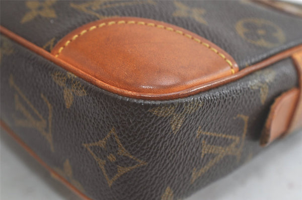 Authentic Louis Vuitton Monogram Marly Dragonne GM M51825 Clutch Bag Junk 5595K