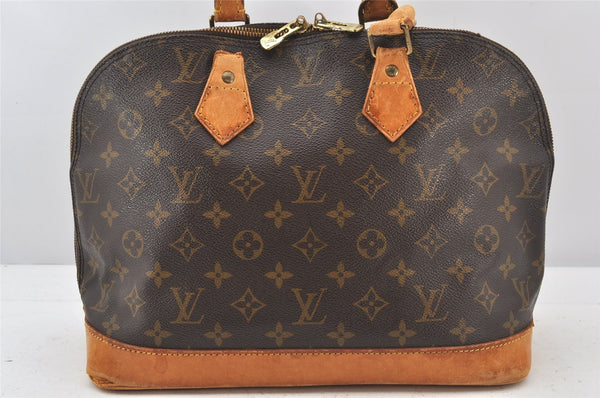 Authentic Louis Vuitton Monogram Alma Hand Bag Purse M51130 LV Junk 5596K