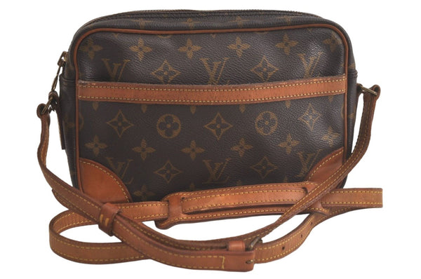 Authentic Louis Vuitton Monogram Trocadero 23 Shoulder Cross Bag M51276 LV 5597K