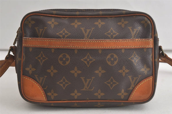 Authentic Louis Vuitton Monogram Trocadero 23 Shoulder Cross Bag M51276 LV 5597K