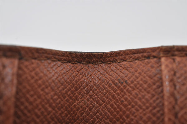 Authentic Louis Vuitton Monogram Agenda Poche Planner Cover R20503 LV 5600I