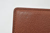 Authentic Louis Vuitton Monogram Agenda Poche Planner Cover R20503 LV 5600I