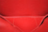 Authentic Louis Vuitton Epi Porte Yen 3 Cartes Credit Wallet Red M63537 LV 5602I