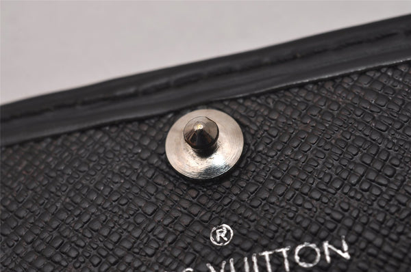 Authentic Louis Vuitton Epi Multicles 4 Key Case Black M63822 LV 5603I