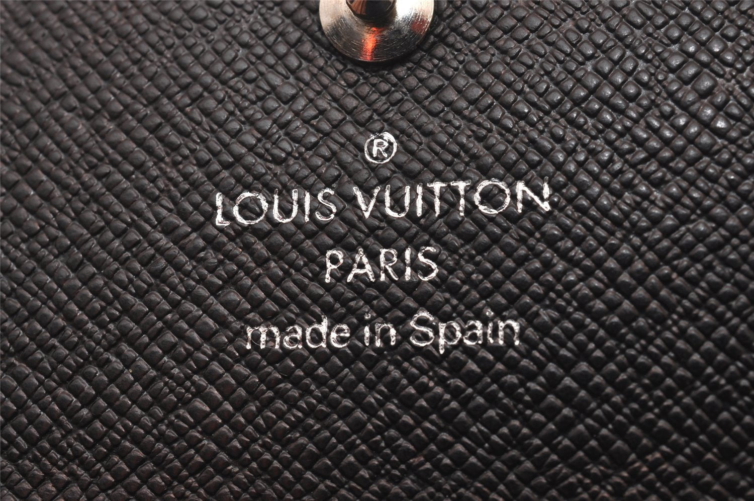 Authentic Louis Vuitton Epi Multicles 4 Key Case Black M63822 LV 5603I