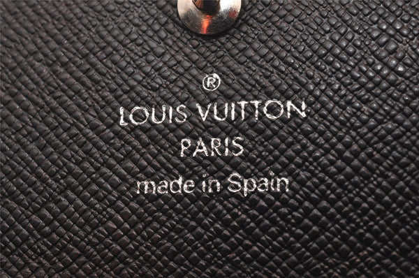Authentic Louis Vuitton Epi Multicles 4 Key Case Black M63822 LV 5603I