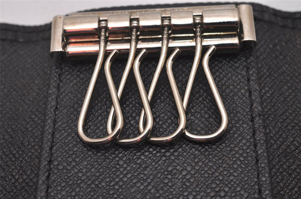 Authentic Louis Vuitton Epi Multicles 4 Key Case Black M63822 LV 5603I