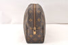 Auth Louis Vuitton Monogram Trousse Toilette 28 Clutch Hand Bag M47522 LV 5603K