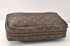 Auth Louis Vuitton Monogram Trousse Toilette 28 Clutch Hand Bag M47522 LV 5603K