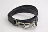 Authentic FENDI Vintage 2Way Shoulder Hand Bag Purse Velour Leather Black 5604I