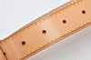 Authentic Louis Vuitton Leather Shoulder Strap Beige 40-46.5" LV 5605K