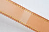 Authentic Louis Vuitton Leather Shoulder Strap Beige 40-46.5" LV 5605K