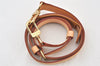 Authentic Louis Vuitton Leather Shoulder Strap Beige 40-46.5" LV 5605K