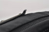 Authentic PRADA Vintage Nylon Tessuto Waist Body Bag Purse Black 5606I