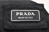 Authentic PRADA Vintage Nylon Tessuto Waist Body Bag Purse Black 5606I