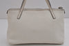 Authentic GUCCI Children's SOHO Leather Tote Hand Bag Purse 340618 White 5606J