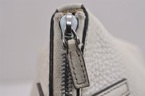 Authentic GUCCI Children's SOHO Leather Tote Hand Bag Purse 340618 White 5606J