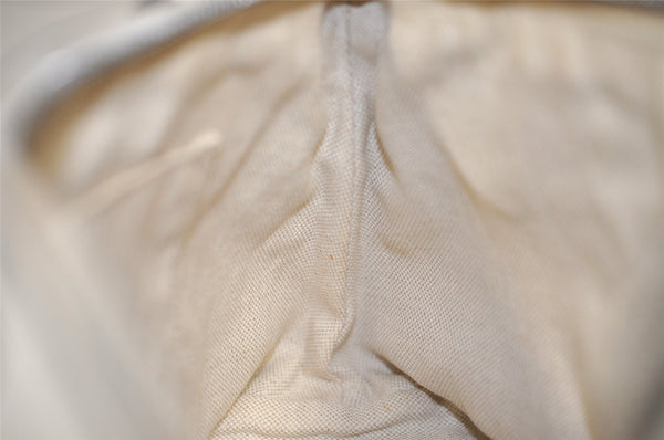 Authentic GUCCI Children's SOHO Leather Tote Hand Bag Purse 340618 White 5606J