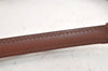 Authentic Louis Vuitton Leather Shoulder Strap Brown 40.6-47.4" LV 5606K