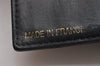 Authentic CHANEL Caviar Skin Vintage CC Logo Trifold Wallet Purse Black 5607I