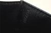 Authentic Louis Vuitton Epi Pochette Enveloppe Document Case M52582 Black 5608K