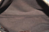 Authentic GUCCI Vintage Waist Body Bag Purse Canvas Leather 146304 Brown 5609K