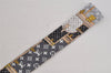 Auth Louis Vuitton Monogram Bandeaux BB Lets Go Scarf Silk Black M76442 LV 5610J