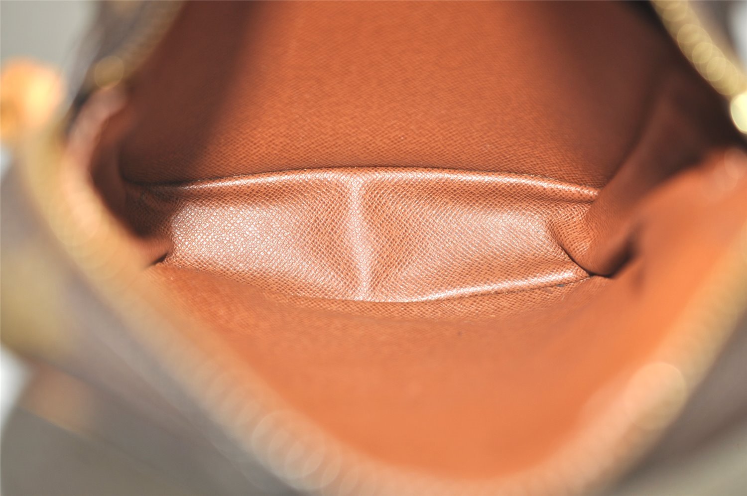 Authentic Louis Vuitton Monogram Danube Shoulder Cross Bag M45266 Junk 5611I