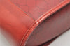 Authentic Christian Dior Honeycomb Shoulder Cross Bag PVC Leather Red 5612K