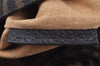 Authentic FENDI Zucca Mamma Baguette Shoulder Bag Canvas Leather Brown 5613I