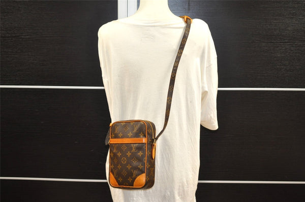 Authentic Louis Vuitton Monogram Danube Shoulder Cross Body Bag M45266 LV 5614I