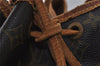 Authentic Louis Vuitton Monogram Petit Noe M42226 Shoulder Drawstring Bag 5615I