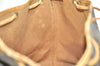 Authentic Louis Vuitton Monogram Petit Noe M42226 Shoulder Drawstring Bag 5615I