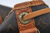 Authentic Louis Vuitton Monogram Petit Noe M42226 Shoulder Drawstring Bag 5615I
