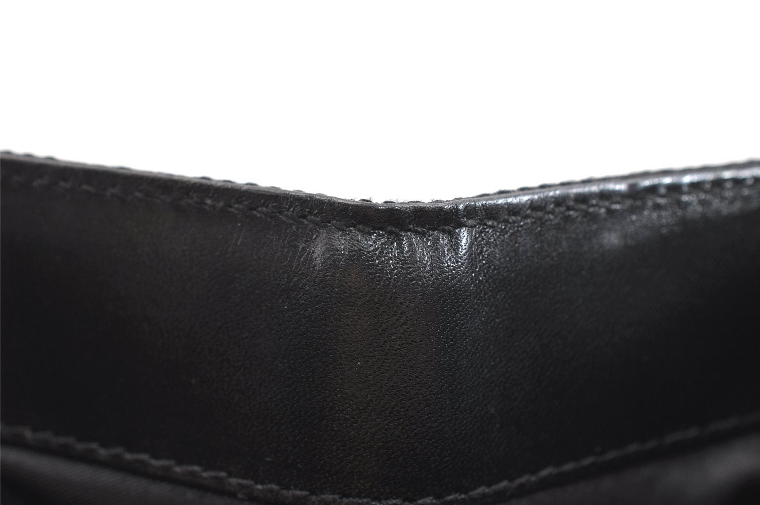 Authentic GUCCI Jackie Hand Tote Bag Purse GG Canvas Leather 0021065 Black 5618K