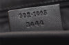 Authentic GUCCI Jackie Hand Tote Bag Purse GG Canvas Leather 0021065 Black 5618K