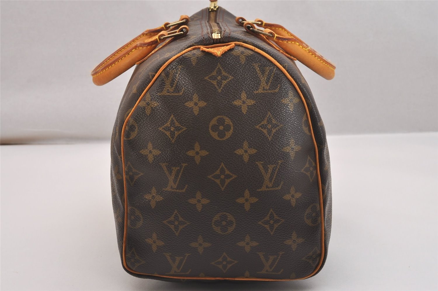 Authentic Louis Vuitton Monogram Speedy 30 Hand Boston Bag M41526 LV 5619J
