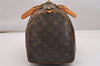 Authentic Louis Vuitton Monogram Speedy 30 Hand Boston Bag M41526 LV 5619J