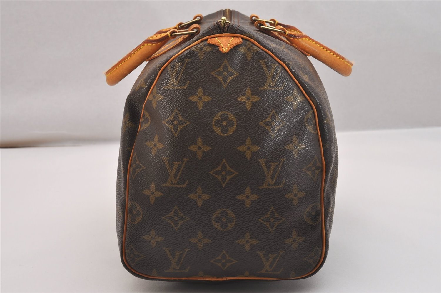 Authentic Louis Vuitton Monogram Speedy 30 Hand Boston Bag M41526 LV 5619J