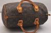 Authentic Louis Vuitton Monogram Speedy 30 Hand Boston Bag M41526 LV 5619J
