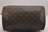 Authentic Louis Vuitton Monogram Speedy 30 Hand Boston Bag M41526 LV 5619J